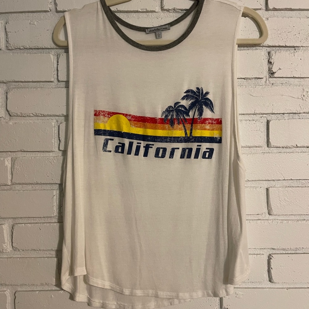 Charlotte Russe Graphic Tank